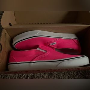 Neon Pink Vans